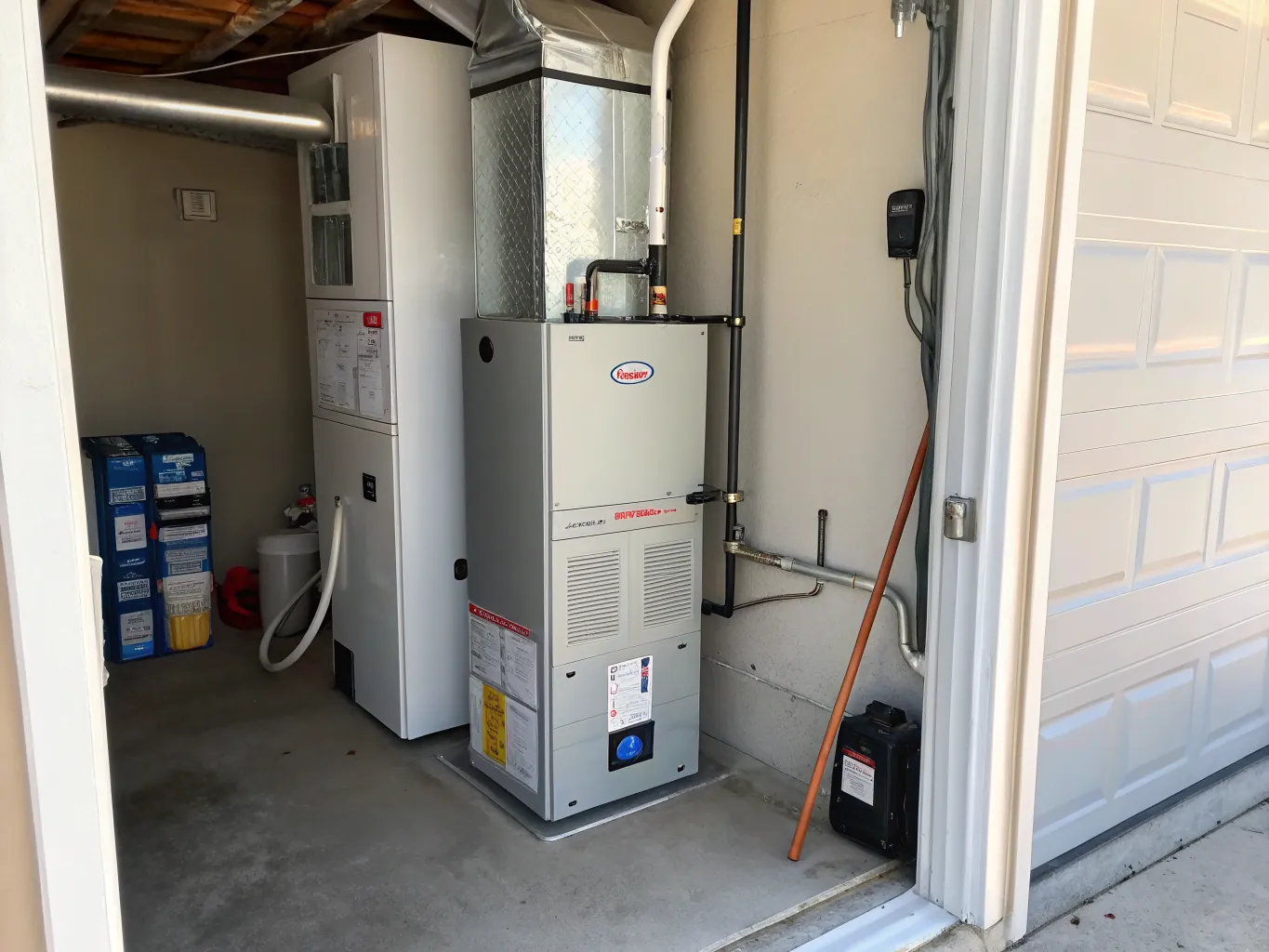 Tankless water heater install